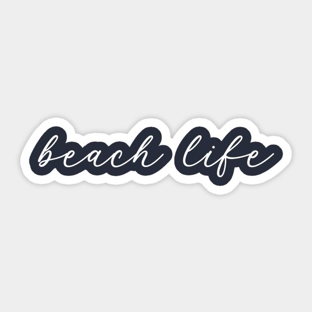 Beach Life Sticker by Lovelier By Mal